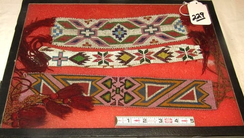Beaded garters
