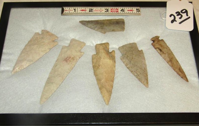 6 arrowheads (1 of 1)