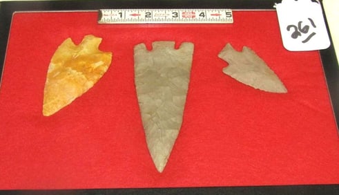 3 Arrowheads