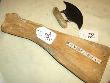 Bone hoe/knife