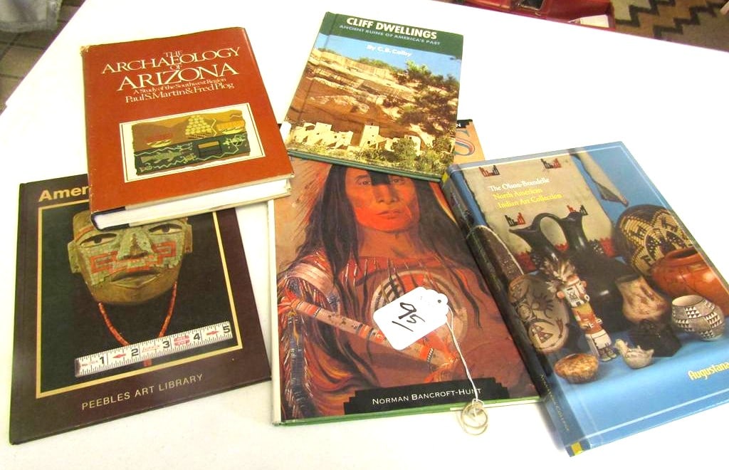 Books: 6 hard cover Indian subject books