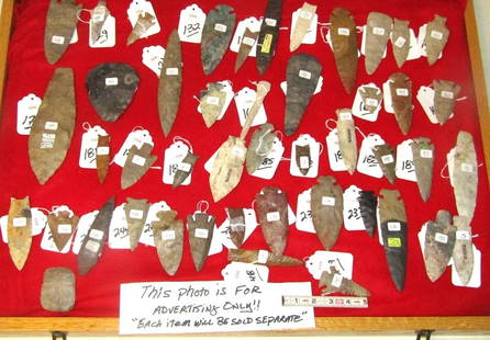 Adv photo only: Portion of flint and stone each sold separately listed above