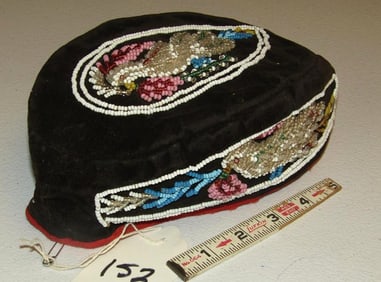 Beaded hat