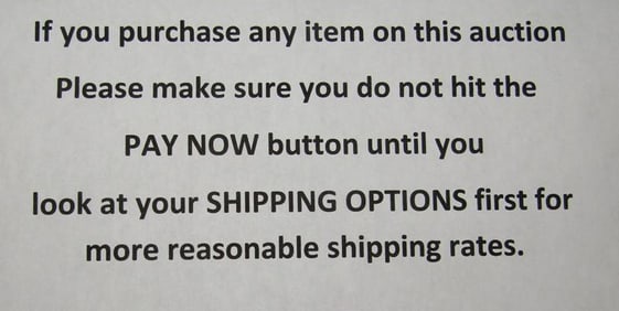 Notice to Buyers