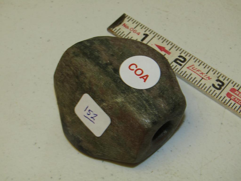 Lakeview COA: Lakeview coa 2 1/2" bannerstone, Indiana