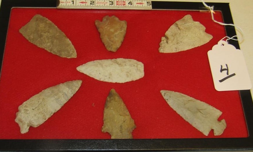 7 points: Display with 7 larger points, largest is 3 1/2"