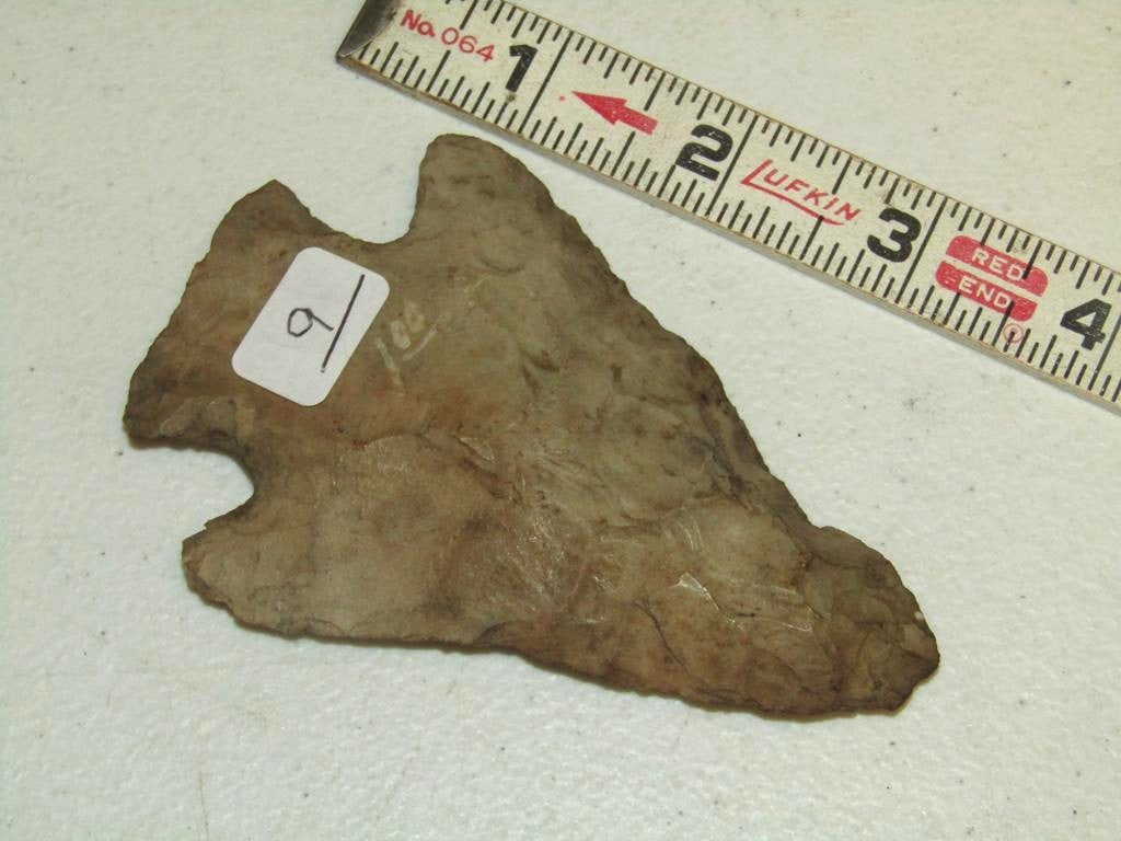 Point: 3 15/16" Thebes, marked $1 (not examined for coa)