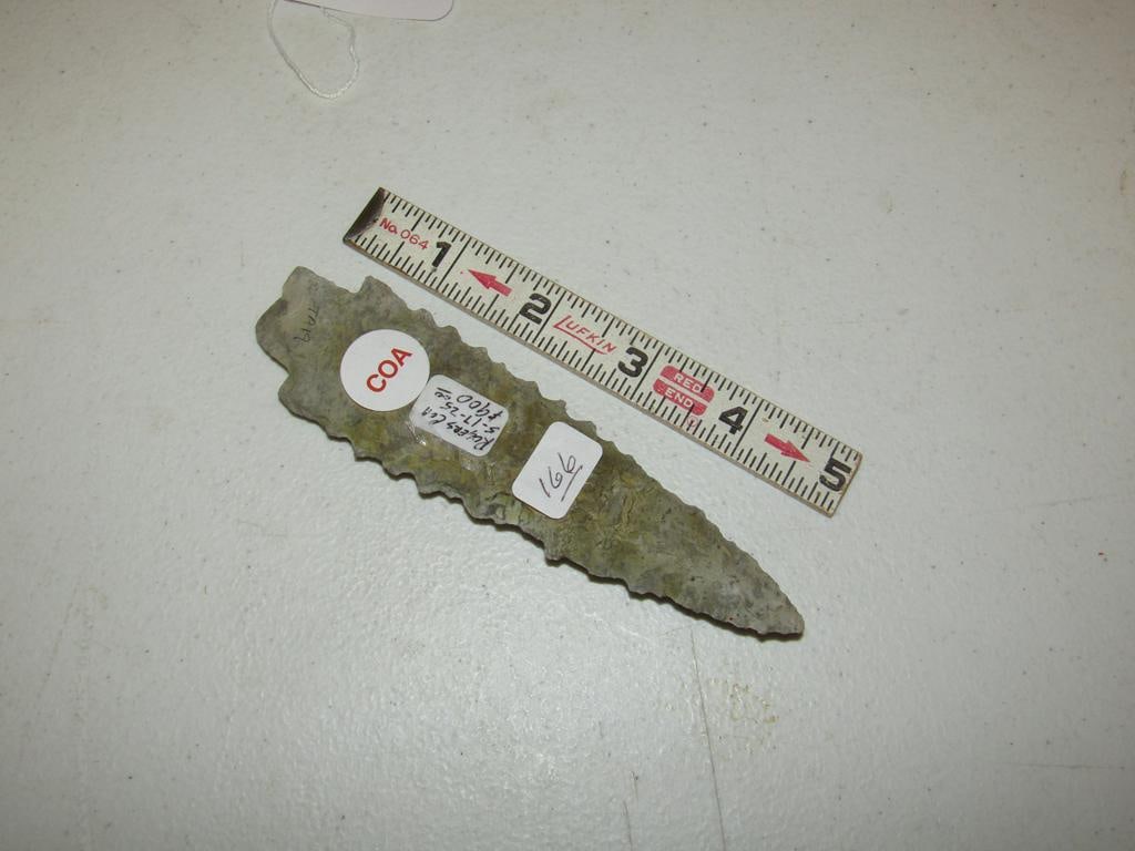 COA point: Rogers coa 5 3/8" Buzzard Roost point, Kentucky