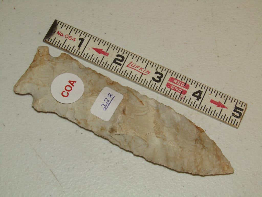 COA point: Putty coa 5 1/4" Stillwell point, Missouri