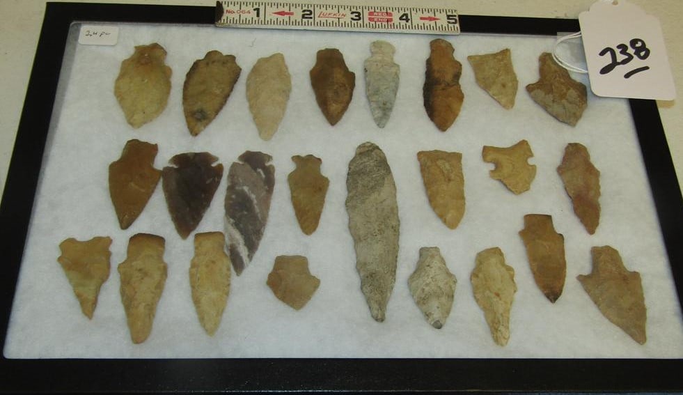 24 points: Display with 24 pc various style points