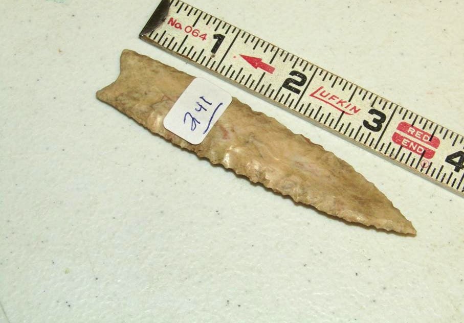 Point: 3 7/8" Dalton point, not examoned for coa