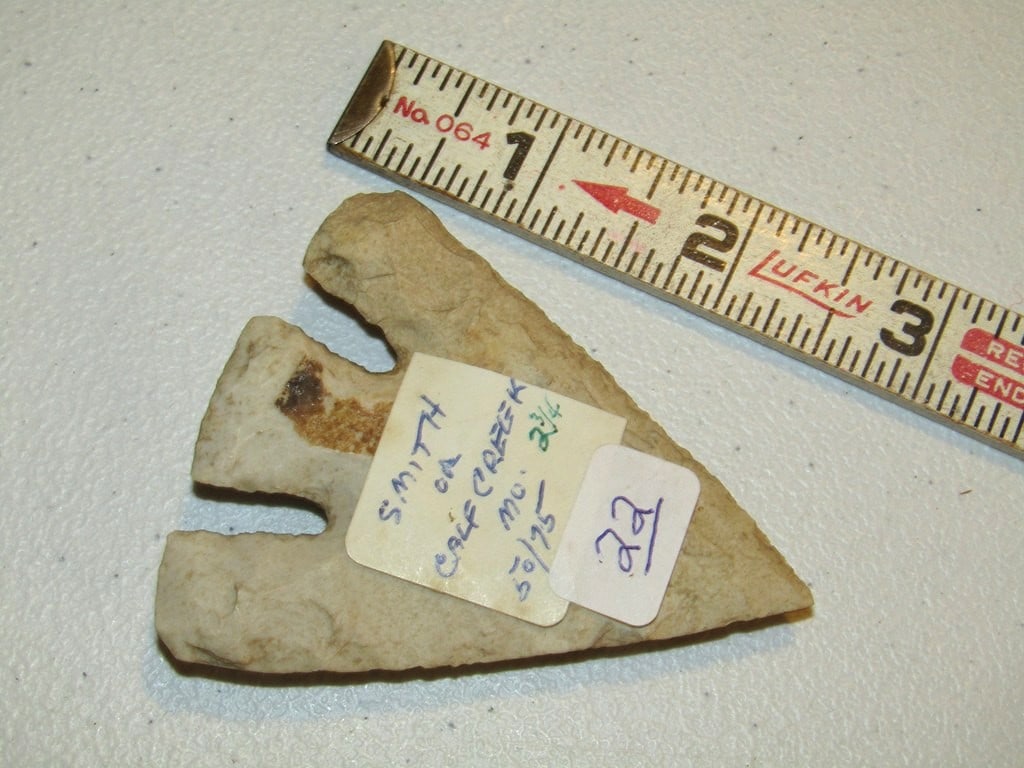 Point: 2 3/4" Smith point, Misssoui