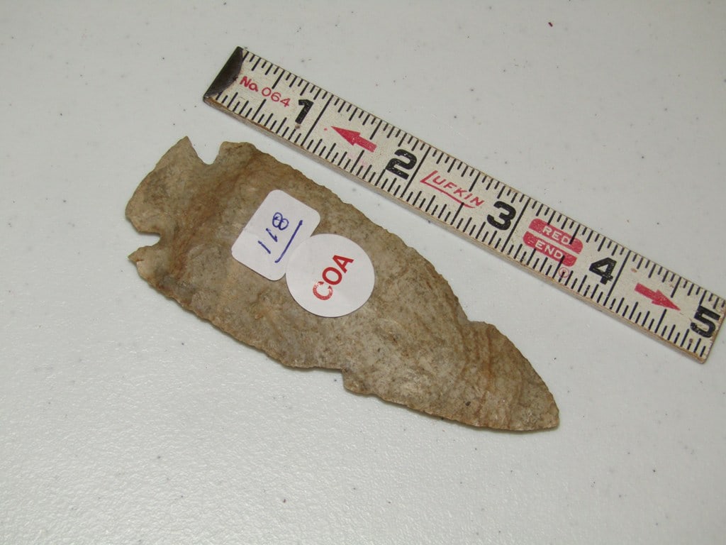 COA point: Motley coa 4 1/8" Dovetail point, Missouri