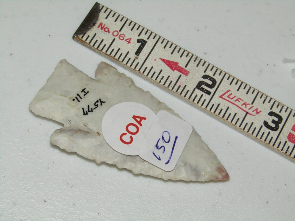 COA point: Motley coa 2 5/8" Hardin point, Illinois