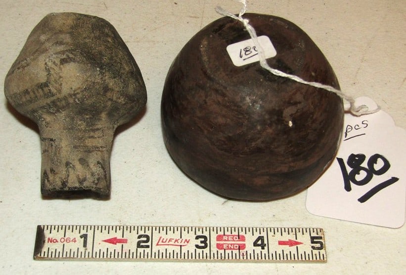2 pc pottery - 2