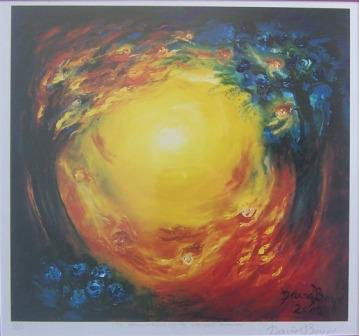 BOYD, David (b.1924): BOYD, David (b.1924) "The Generations - the Eternal Return," 2002. Offset Litho 237/450 44x47.5cm