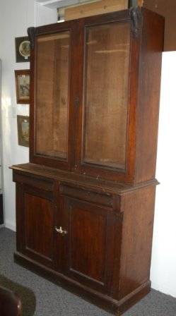 Australian Colonial Cedar Elevated Bookcase. 2 do - 2