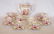 1548A: Crown Staffordshire Fine Bone China Coffee Set o