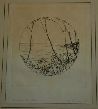 ROSE, David (b.1936) Bateau Bay Plate I, 1976 E: ROSE, David (b.1936) Bateau Bay Plate I, 1976 Etching 1/30 49 x 44 cm