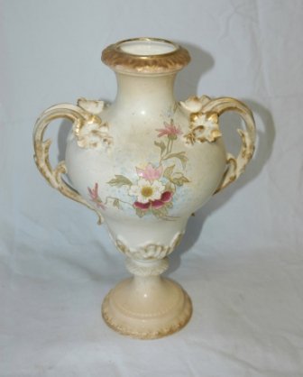 Early German Royal Bonn Double Handled Vase. Gilt &  - 2