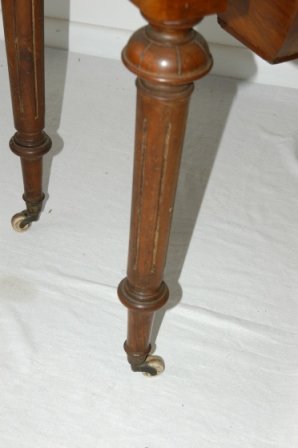 Victorian Walnut Envelope Card Table. With games bo - 7