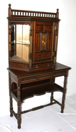 Victorian Gillow & Co Aesthetic Movement Cabinet. W - 6