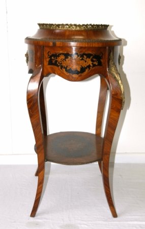 European Walnut Veneer Champagne Stand. Marquetry - 4