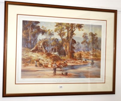 DOYLE, D'Arcy (1932-2001) 'The Goldfields on the - 2