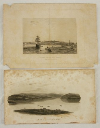 4 Various Early Colonial Engravings "Sydney, New - 2