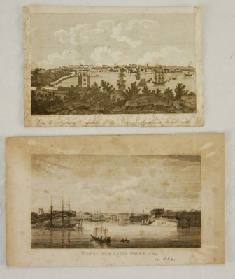 4 Various Early Colonial Engravings "Sydney, New - 3