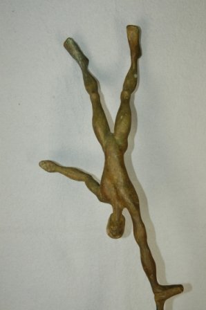 Artist Unknown Bronze Group of 2 Two Balancing - 5