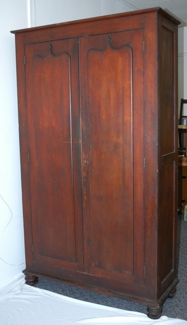 c.1860's Hoop Pine Cupboard. Original finish with