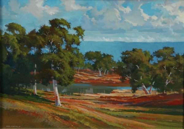 STRATTON, Brian (b.1936) 'Northern Waterway,' 187
