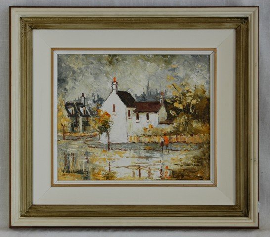 WILLIAMS, Wilmotte (1916-1992) 'Glebe House' Oil - 2