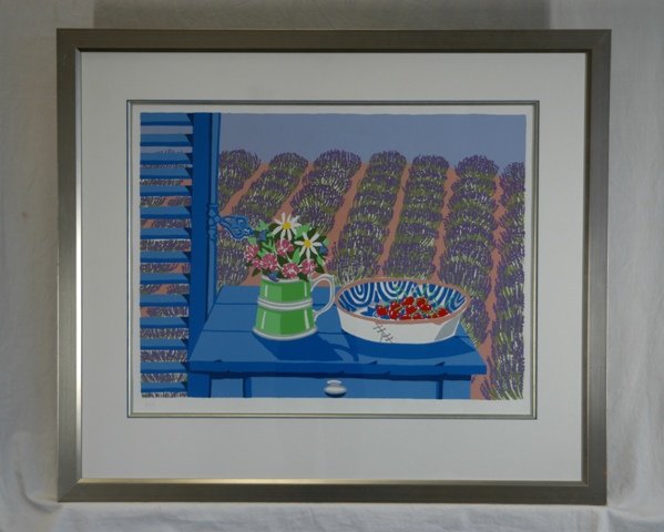 IRVINE, Greg (b.1947) Lavender Fields. Unsigned a - 2