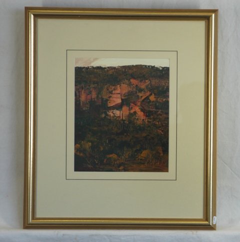CARROLL, Patrick (b.1949) 'Rockface - Pinnacle Ri - 2