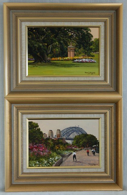 WALLERS, Peter J 'Circular Quay, Sydney;' & 'Roya