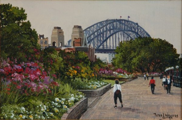 WALLERS, Peter J 'Circular Quay, Sydney;' & 'Roya - 3