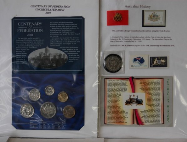 Qty Australian Commemorative Issues. Including 2 - 3