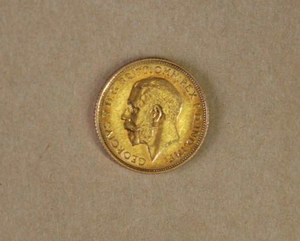 1912 Gold Half Sovereign. Sydney Mint, EF. Plus - 2