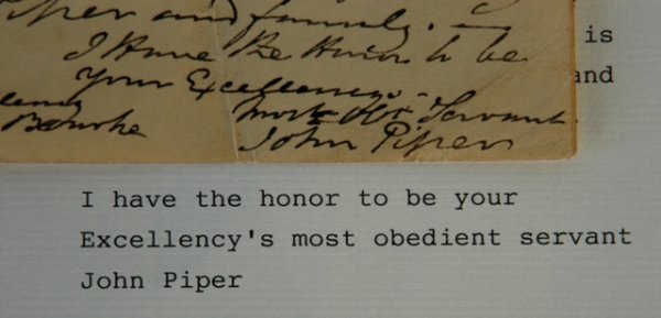 John PIPER. The Prince of Australia - because of  - 3