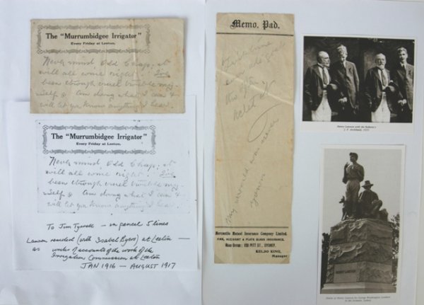 Henry LAWSON. Legendary 'people's poet' and pione