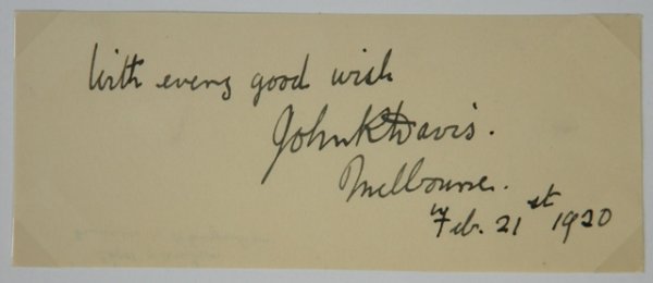 John King DAVIS. British Antarctic Pioneer. Fine