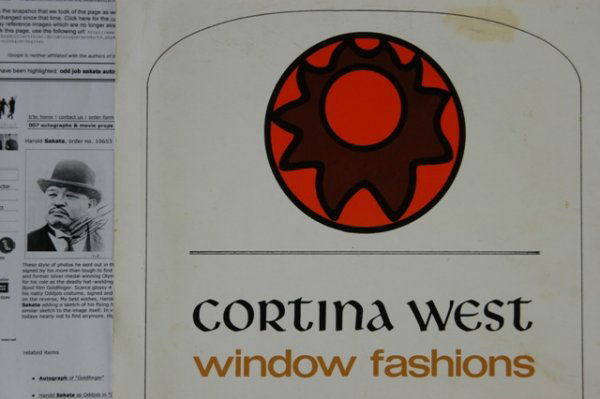 Harold 'Odd Job' SAKATA. James Bond Character Ac: Harold 'Odd Job' SAKATA. James Bond Character Actor. Large autograph example on board 29 cm sq. Autograph dedication: 'My Aloha Harold 'odd Job' Sakatata, Honolulu, Hawaii Dec. 25, 1974' adding sketch