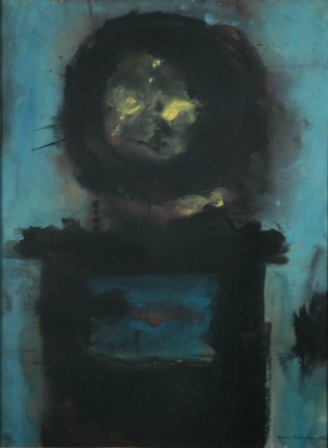 SALKAUSKAS, Henry (1925-1979) Abstract Figure, 196