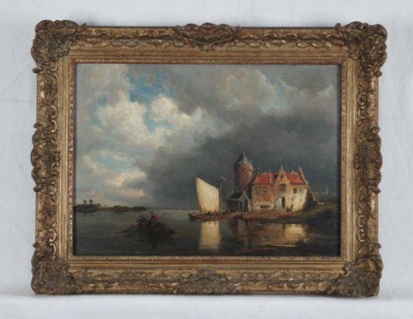 DOMMERSON, Pieter Cornelis (1834-1908) Casting Net - 2