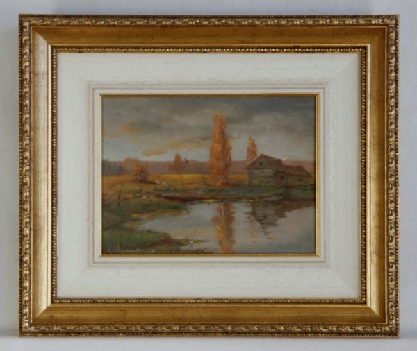 Signature LEVITAN (Isaak Il'ich 1860-1900) Russi - 2