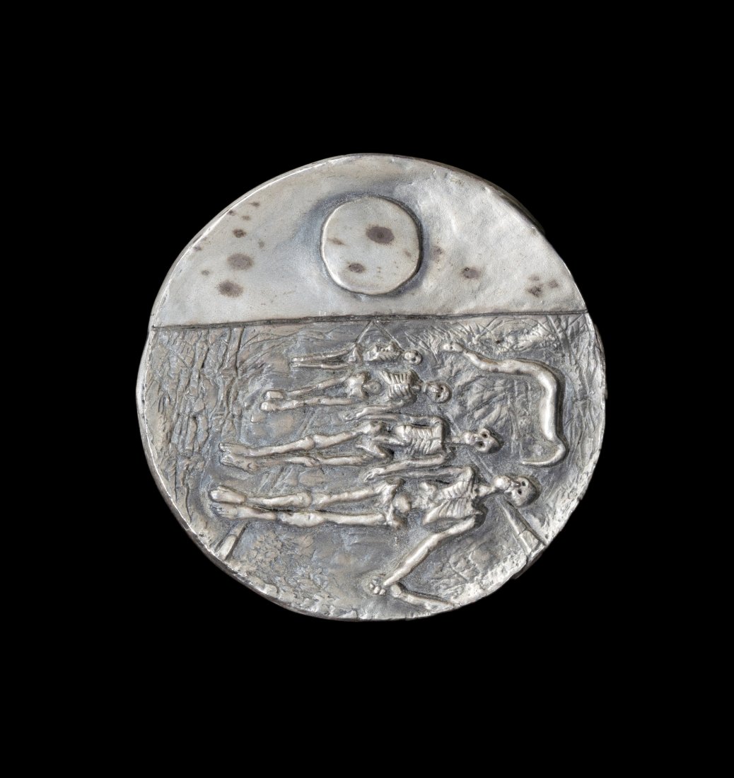 SEARLE, Ronald (British 1920-2011) Kwai 50th Anniversary Bronze Medal,1991. Limited ed. of 100. (1 of 2)