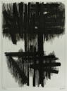 SOULAGES Pierre (French 1919-2022), 'Eau-Forte VI', Etching 154/200, 59.5x43.5cm (plate) 76.5x56cm