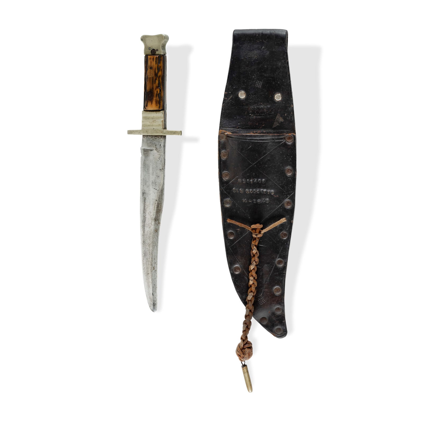 Mid 19th C George Wostenholm & Son Bowie Knife (1 of 8)